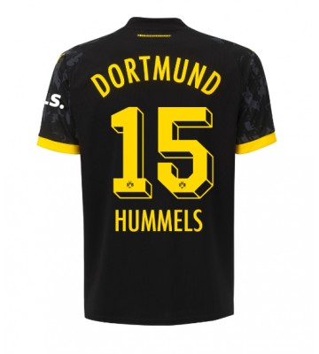 Borussia Dortmund Mats Hummels #15 Udebanetrøje Dame 2023-24 Kort ærmer